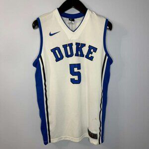 Vintage Nike Team Sports Duke Blue Devils Basketball Jersey Size M